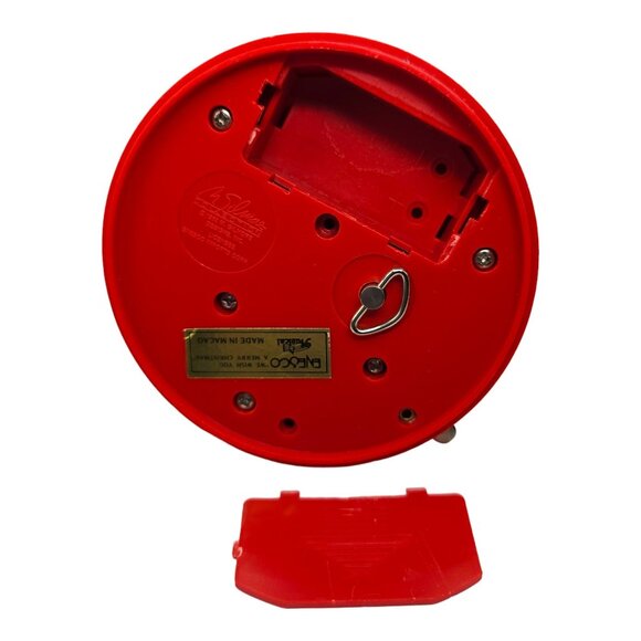 Vtg 1988 Enesco Little Drummer Bear 5.5" Small World of Music Motion Christmas - Picture 9 of 12